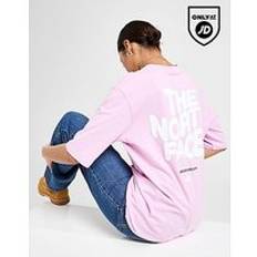 The North Face Swirl Graphic Boyfriend T-Shirt, Pink