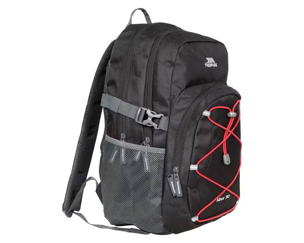 Albus Rygsæk, 30 liter - Black/Red.