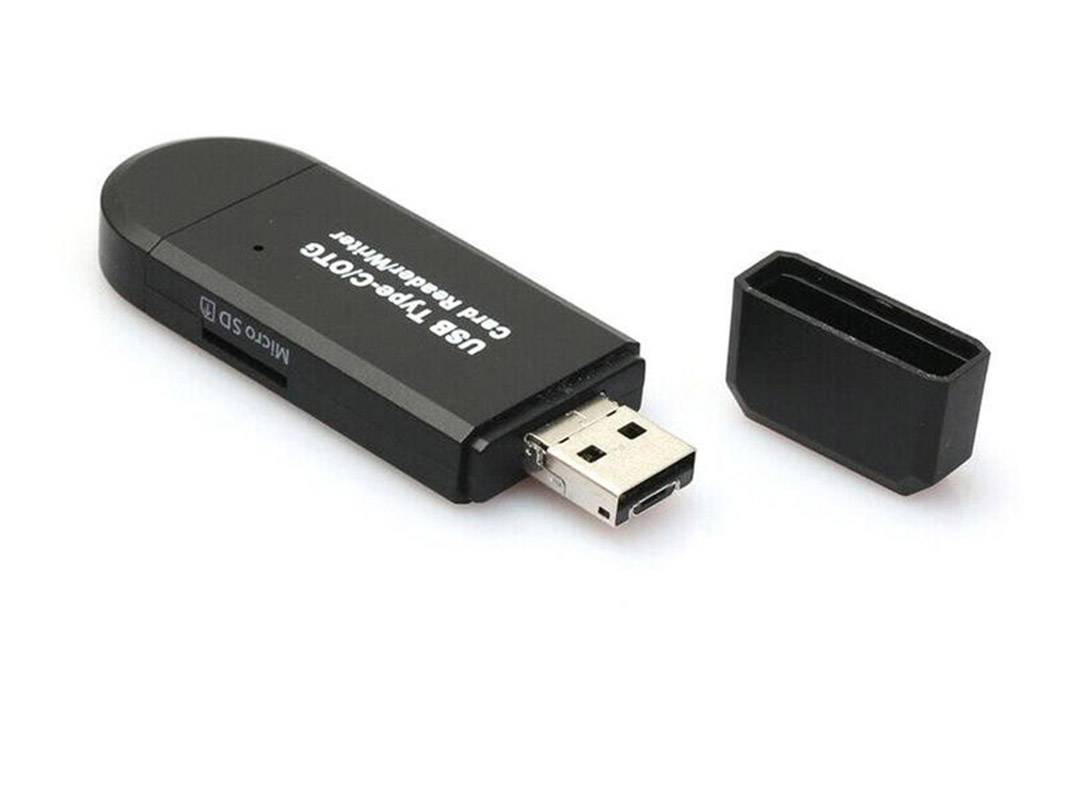 3in1 SD-minneskortläsare