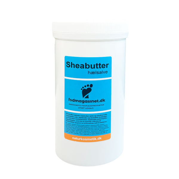 Sheabutter hælsalve. Naturkosmetik, 500 ml..