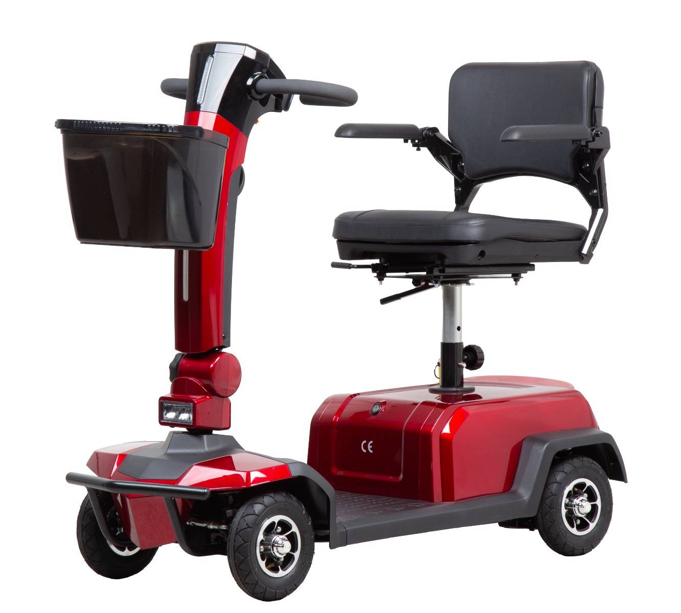 Promenadscooter Skand Leijona 800 - röd
