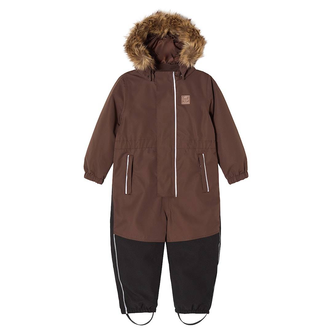 Kuling Chamonix Vinteroveralls Brown Brown-110 cm Brun 110 cm Drenge, Piger