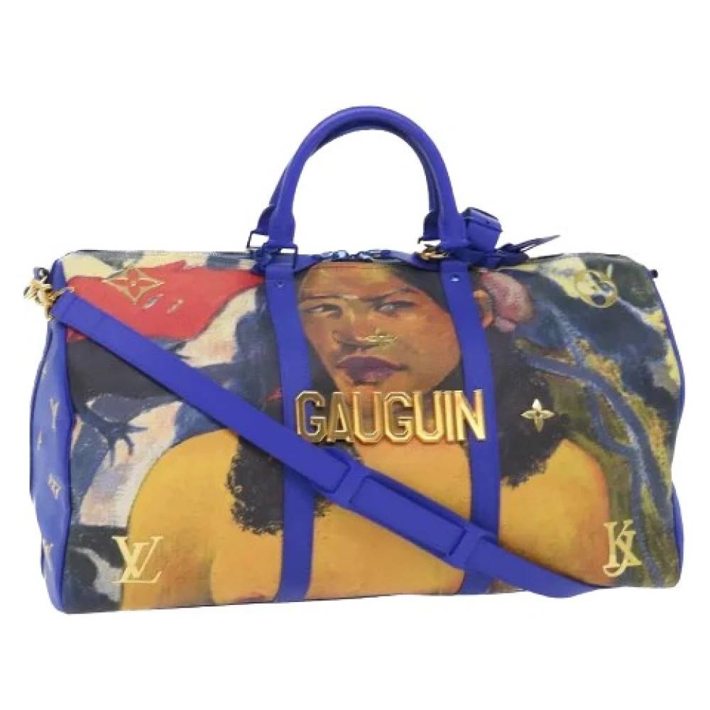 Louis Vuitton Vintage Pre-owned Boston Bag - Vintage - Dame - Flerfarvet - ONE SIZE - Uld