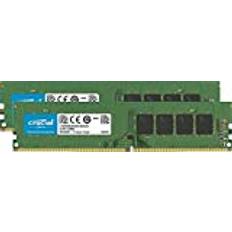 Crucial RAM CT2K16G4DFD832A 32GB (2x16GB) DDR4 3200MHz CL22 (2933MHz eller 2666MHz) skrivbordsminne kit