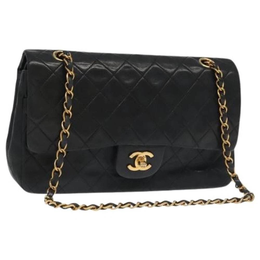 Chanel Vintage - Pre-owned Vintage Classic Double Flap Bag Vintage - Dam - ONE Size - Läder