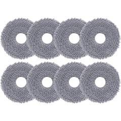 Roborock Q Revo Viskerpuder – 8 stk. moppepuder til Qrevo MaxV/Master/Slim/Pro/Curv/QV 35S/QV 35A.