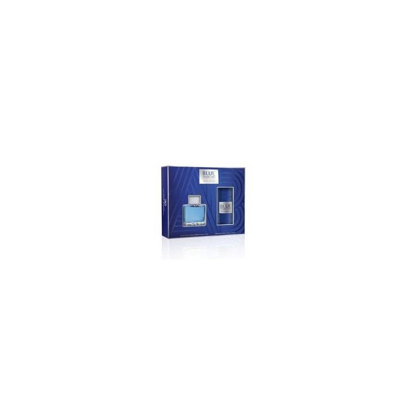 Antonio banderas Blue Seduction da uomo SET EDT 100 ml + Deodorant 150 ml 100ml