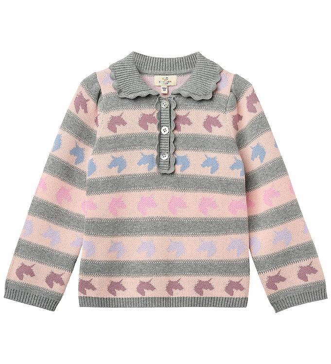 Copenhagen Colors Bluse - Strik - Noos - Unicorn - Copenhagen Colors - 3 år (98) - Bluse
