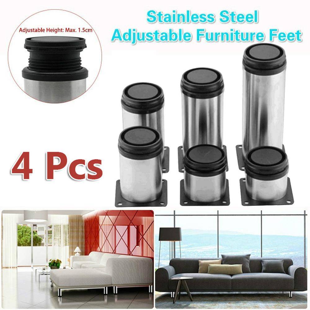 Home Decoration Bed Table Stainless Steel Furniture Feet Sofa Foot Cabinet Leg Home Improvement