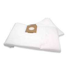 vhbw 10 x dammsugarpåsar kompatibel med Festool Cleantec CTL 26 E, CTL 26 E AC, CTL 26 SD E/A, CTL 36 AC, CTL 36 E dammsugare – mikrofleece