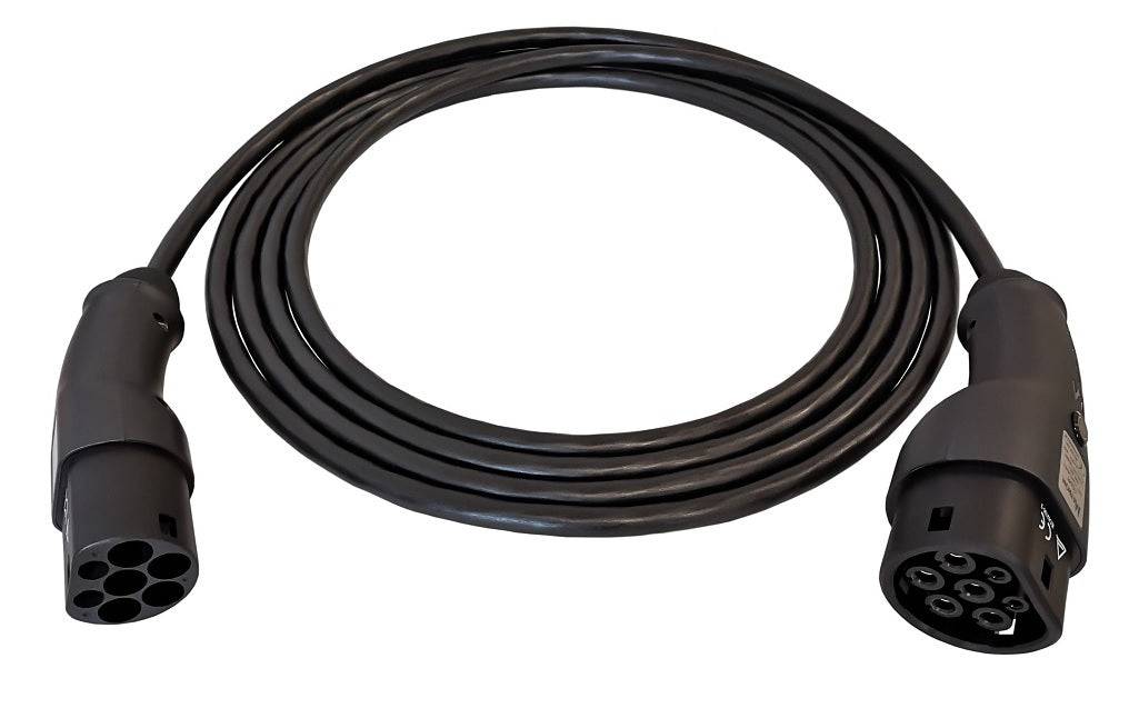 Tesla laddkabel - Typ 2, 16A/32A, 3-fas - 11kW - 16A 3-fas / Premium / 7m