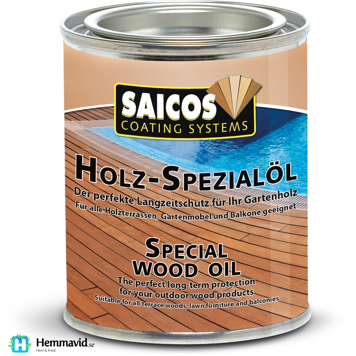 Saicos Special Wood Oil Pigmenterad  UTGÅR