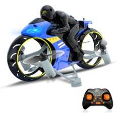Rc land-air dual mode flyga motorcykel leksak fjärrkontroll fyra axlar motorcykel flygplan kraschbeständig