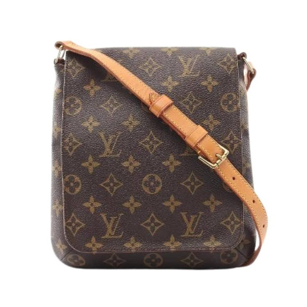 Louis Vuitton Vintage Pre-owned Musette Salsa Monogram Coated Canvas Skuldertaske - Vintage - Dame - Brun - ONE SIZE - Uld