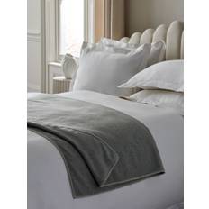 Next Collection Luxe Stitched Kantet Sengetæppe Med Cashmere