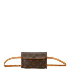 Louis Vuitton Vintage, Vintage , Dame, Brun, ONE SIZE, Brugt Monogram Canvas Bæltetaske