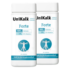 2 x UniKalk Forte - 180 tabs.