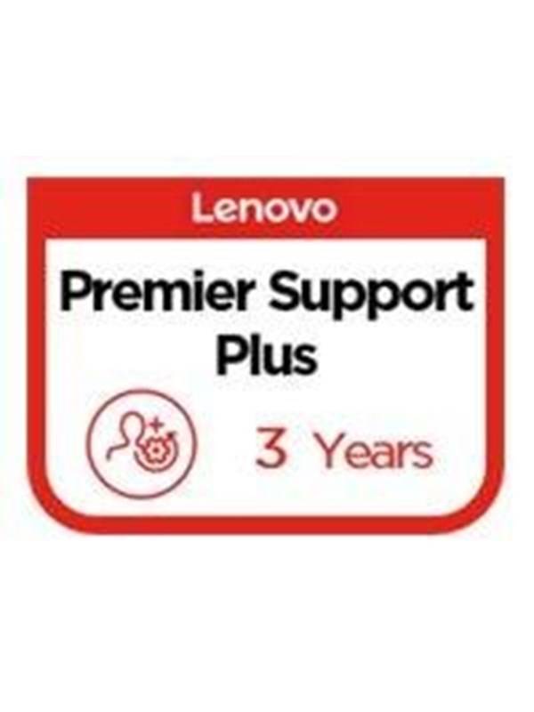 Lenovo Premier Support Plus Upgrade - extended service agreement - 3 years - on-site