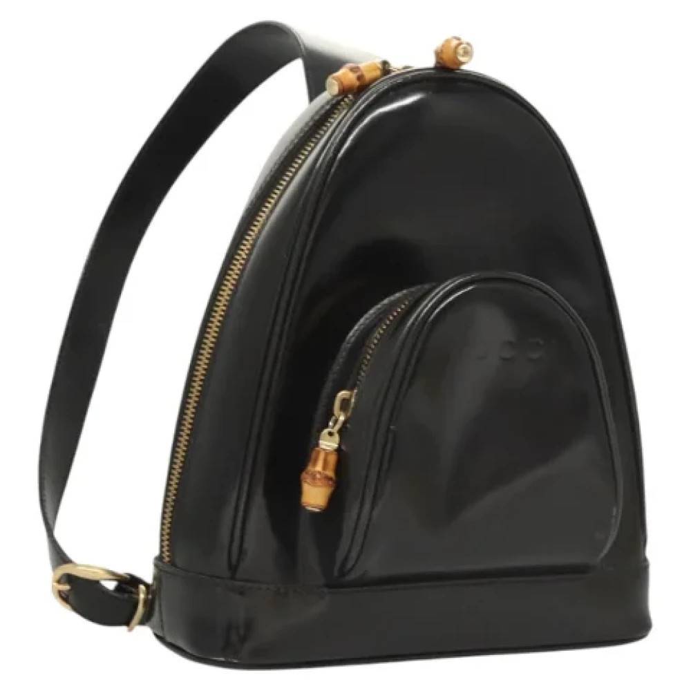 Gucci Vintage Pre-owned Canvas gucci-tasker - Vintage - Dame - Sort - ONE SIZE - Uld