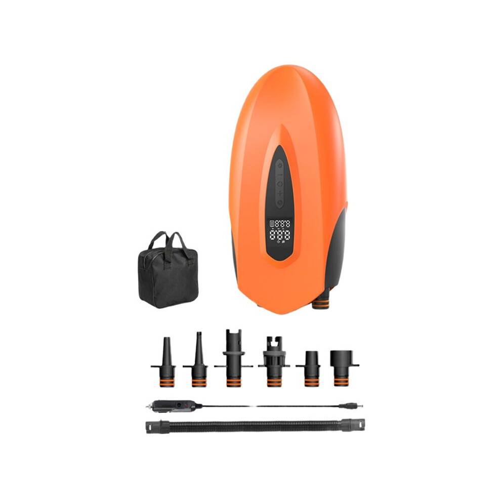 Electric Air Pump Electric Inflator High Volume Air Pump Dual Function Portable Air Compressor for Boats A