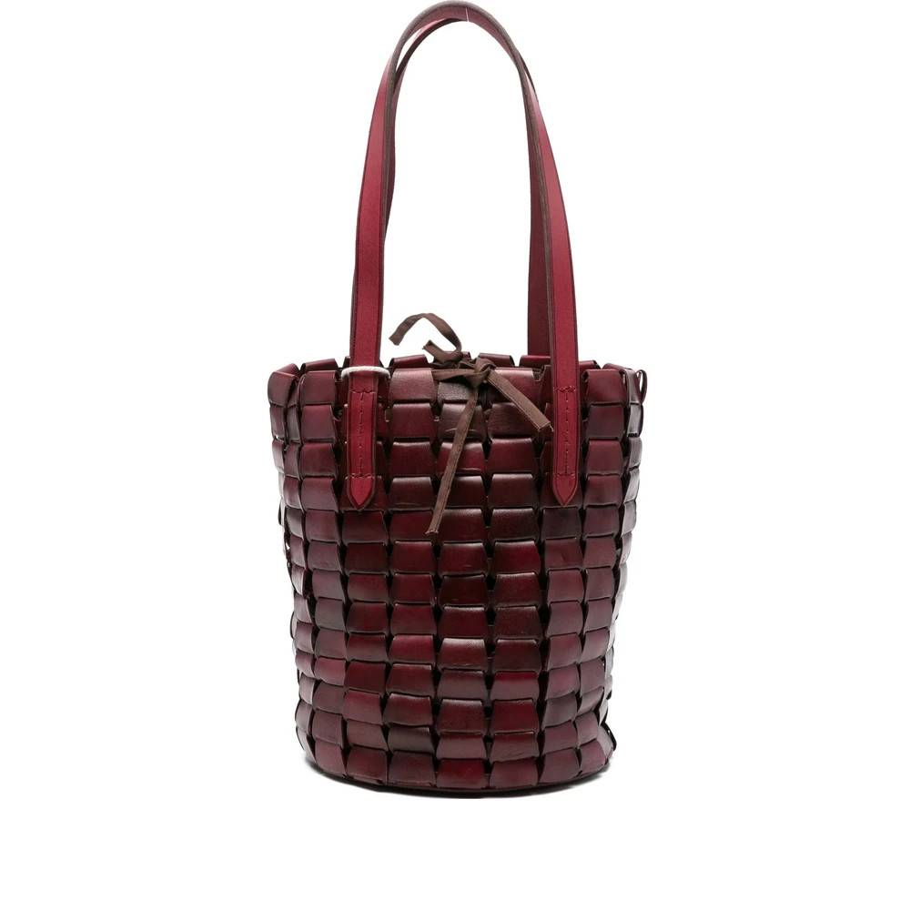 Dragon Diffusion Bordo Taske 8961 - Stilfuldt Model - Tasker - Dame - Rød - ONE SIZE - Uld