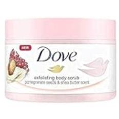 Dove Exfoliating Body Scrub Pomegranate Seeds och Shea Butter Scent 225 ml