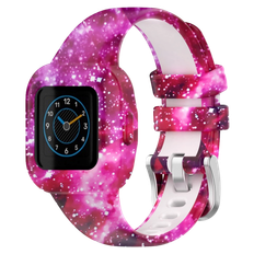 Garmin Vivofit Jr 3 Rem i Pink Silikone med Mønster