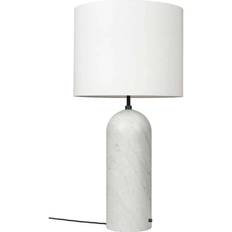 GUBI - Gravity XL Low Gulvlampe White Marble/White