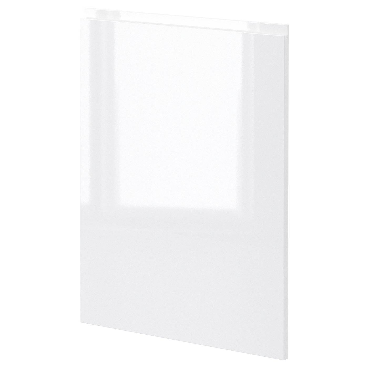METOD 1 front för diskmaskin, Voxtorp högglans/vit, 60 cm