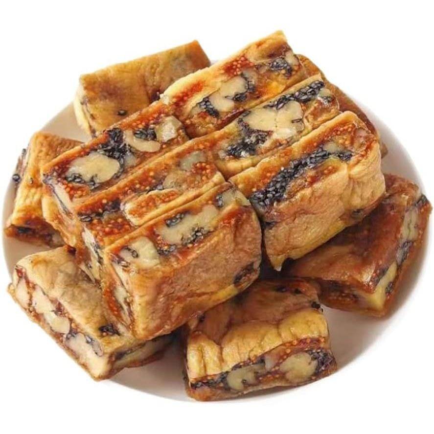 Svart sesam fikon valnötspaj torkad 250 g 500 frukt Xinjiang specialitet tjockskuren retort individuell förpackning vardags snack konfektyr Kinesisk (