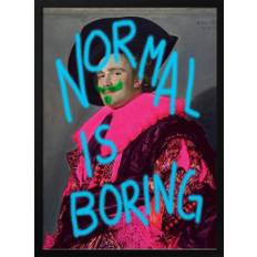 Normalisboring.png Poster - 70x100 cm / 28x40″