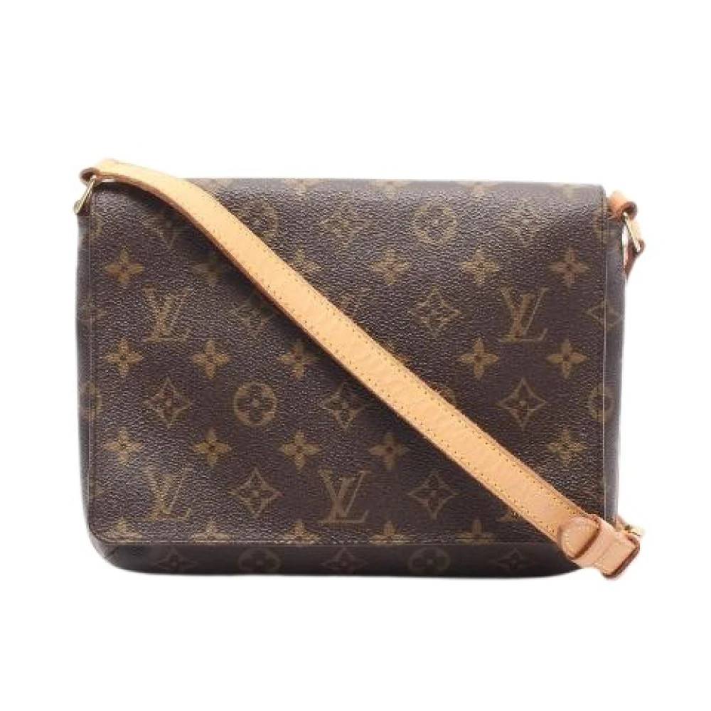 Louis Vuitton Vintage - Pre-owned Musette Tango Monogram Axelremsväska Vintage - Dam - ONE Size - Läder