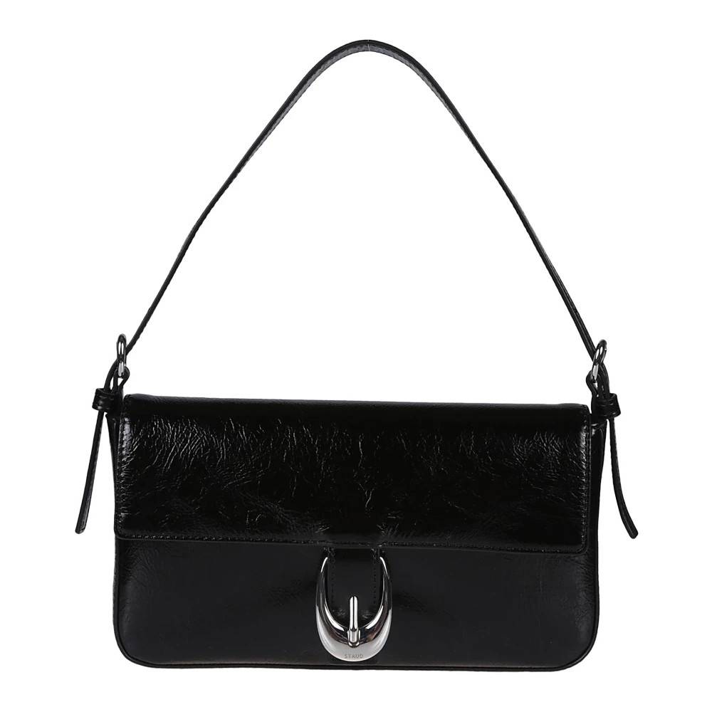 STAUD Elegant Skuldertaske - Tasker - Dame - Sort - ONE SIZE - Uld
