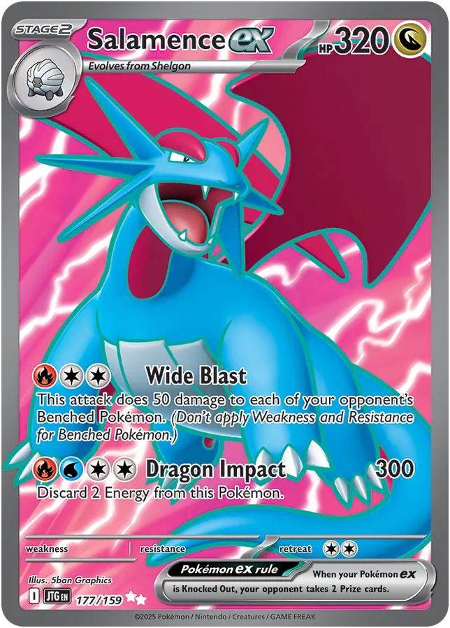 Salamence ex – 177/159 – SV09 Journey Together