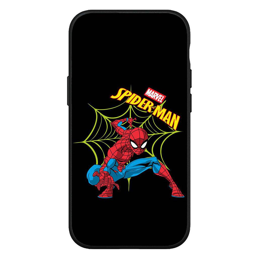 Skal för iPhone 16 15 Xiaomi Redmi Note 14 13 12 11 Pro Max X 16e Samsung Galaxy S25 S24 S23 Moto OPPO Huawei Spider Marvel Man Spiderman Mobilskal for Xiaomi Poco X7 Pro 5G