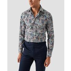Eton Paisleymönstrad Skjorta | Super slim fit | Storlek 39 - Flerfärgad (39)