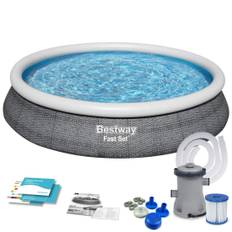 Udvidelseshavepool 457 x 84 cm 9i1 Bestway 57313N
