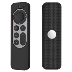 Silikone cover til Apple TV 4K 2.Gen Fjernbetjening - Sort