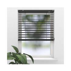 Persienn SOLUNA aluminium 50mm 60x180cm svart matt