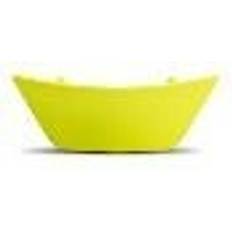 Schuberth C5 knap ved mund ventilation yellow fluo