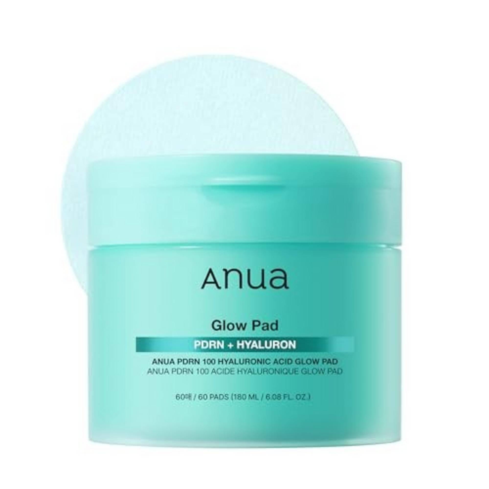 Anua Glow Vegano Idratazione Sia al mattino che alla sera Dischetti Peel-Off 60 pezzi
