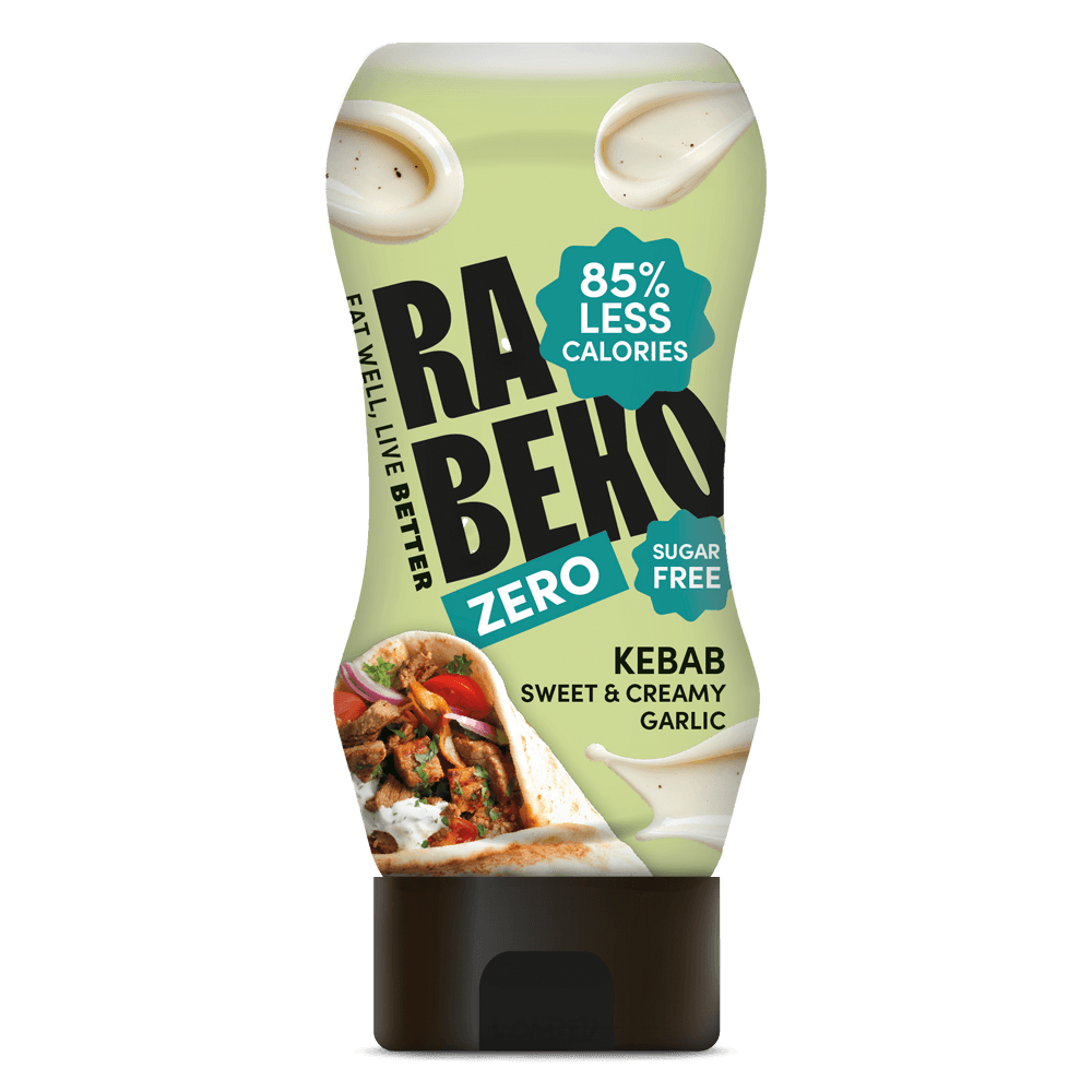 Rabeko Zero Kebab Sweet & Creamy Garlic - 350ml.