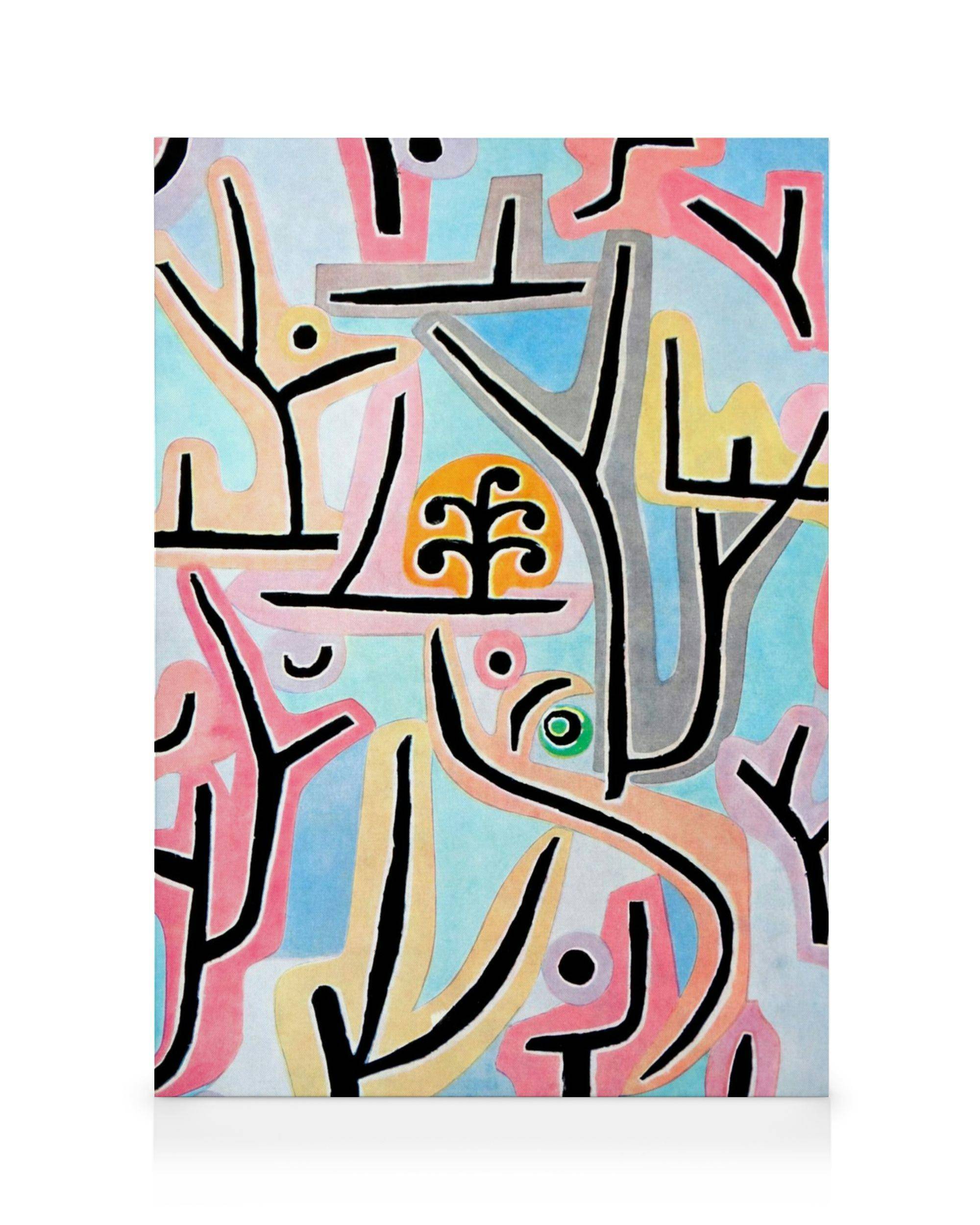 Canvastavlor Paul Klee - Park Near Lucerne Canvastavla (50x70 cm - Ekram)