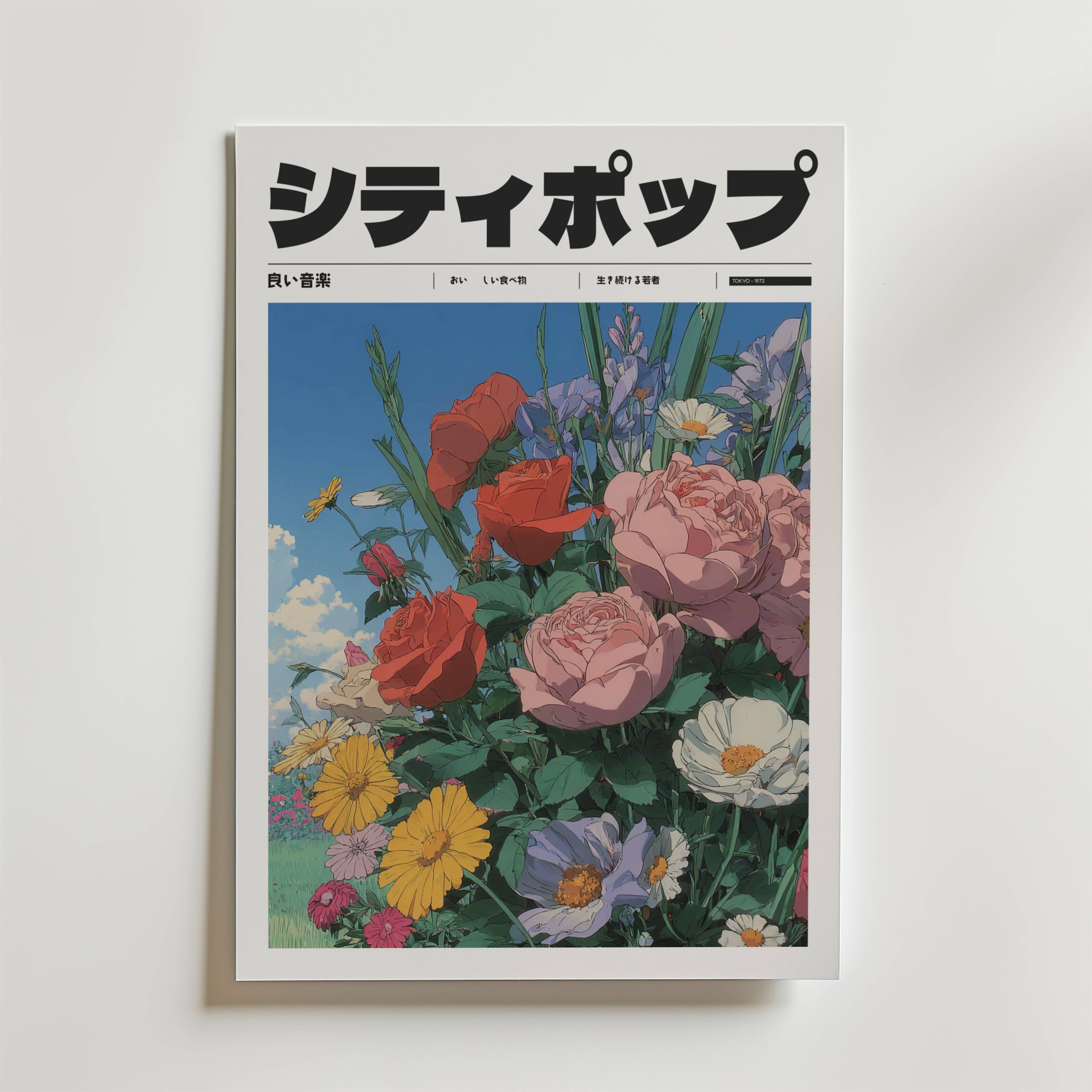 Morning Bouquet Poster - Fine Art Poster 50x70 cm