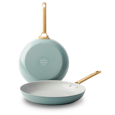 Greenpan Padova SkyBlue Stegepandesæt i 2 dele med keramisk non-stick belægning