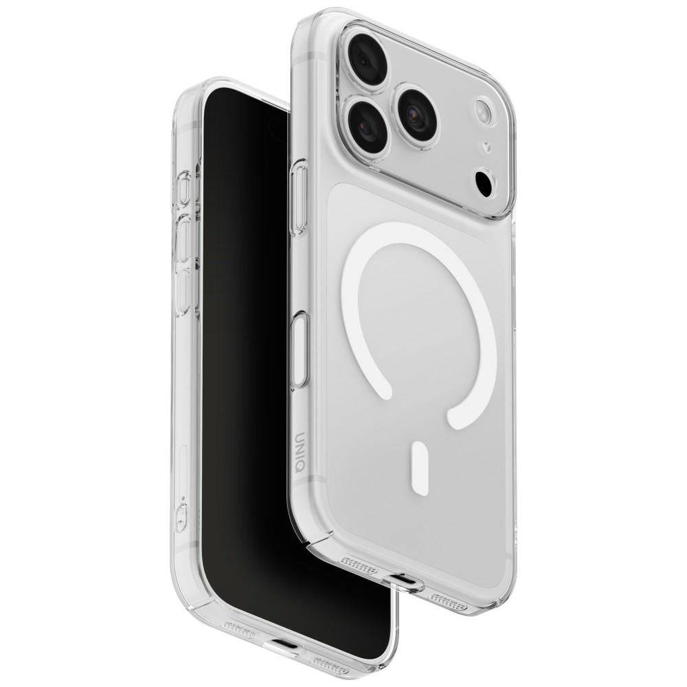 Uniq Hybrid Maglick opladelig Airsuit-etui til iPhone 18 Pro / 17 Pro – gennemsigtig.