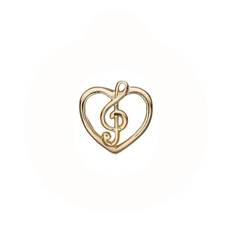 Christina Design London Jewelry & Watches - Music Love Charm 630-G165