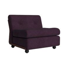 HAY Amanta 1 Seater Sofa (Burgundy Red)