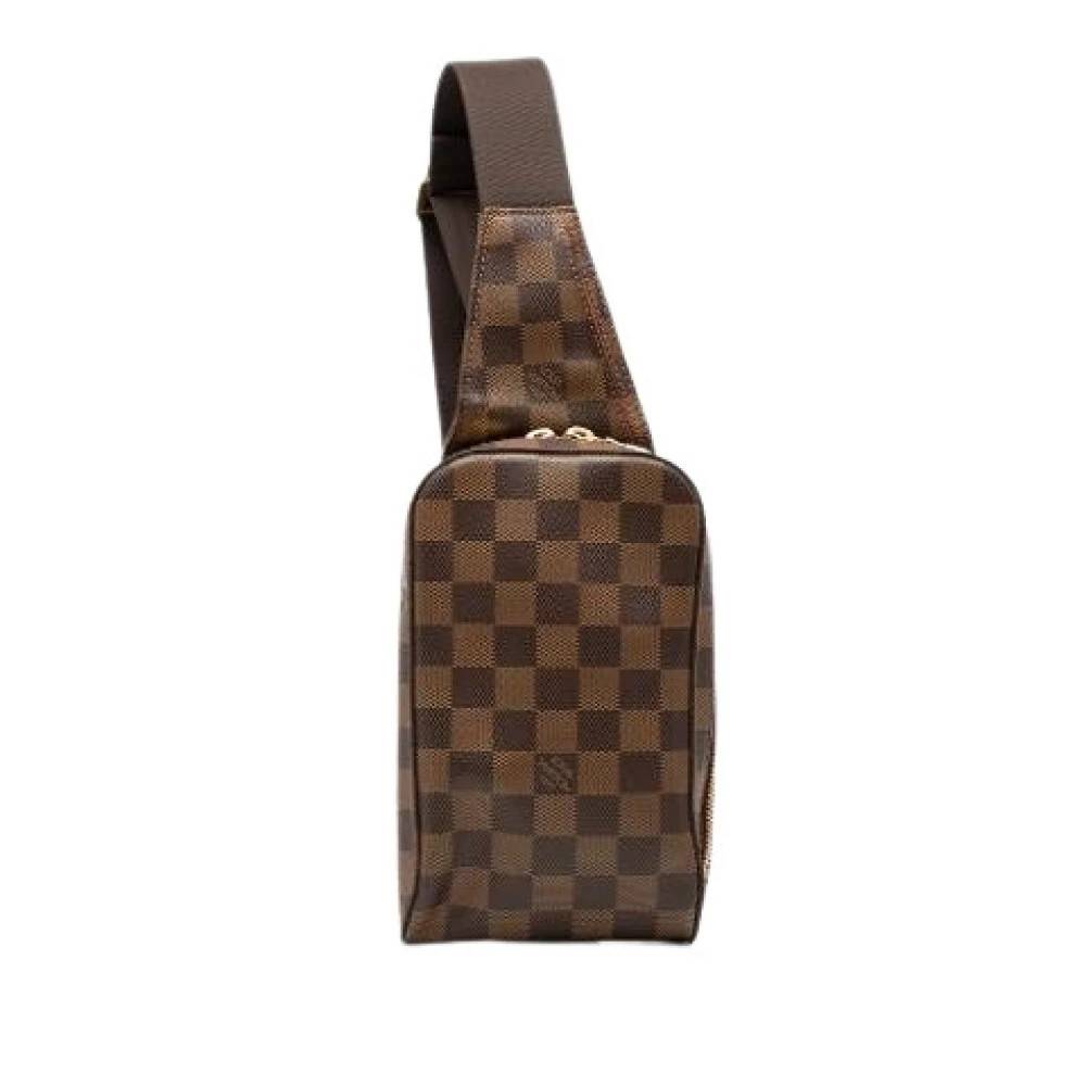 Louis Vuitton Vintage Pre-owned Fabric Crossbody Taske - Vintage - Dame - Brun - ONE SIZE -