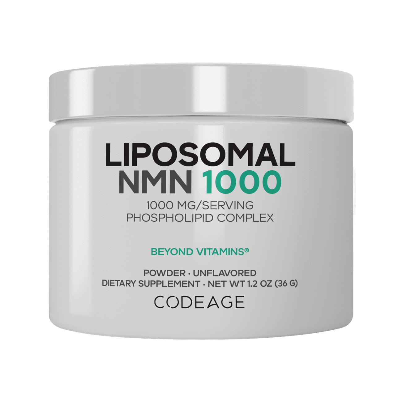 Codeage Liposomal NMN 1000 Powder - 1.2oz